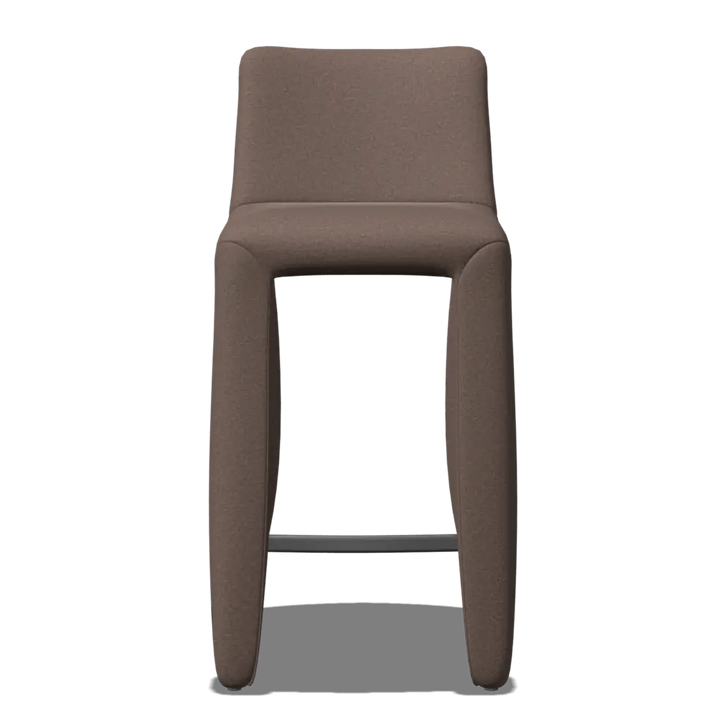 Monster Barstool - Moooi Stools + Benches + Ottomans - CAT I - Abbracci Taupe - Naked - Low - HORNE