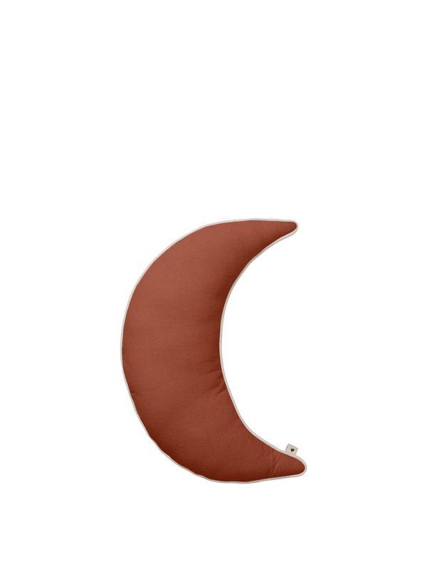 Moon Cushion - Ferm Living Bedding + Pillows - Brown Clay - HORNE