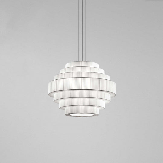 Mos 02 Pendant - Bover Pendants - White Ribbon - HORNE