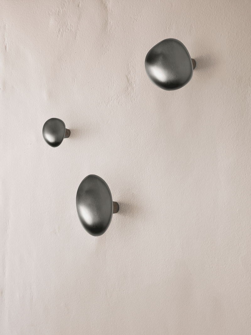 Mushroom Hook - Ferm Living - Hangers & Hooks - Black Brass - HORNE