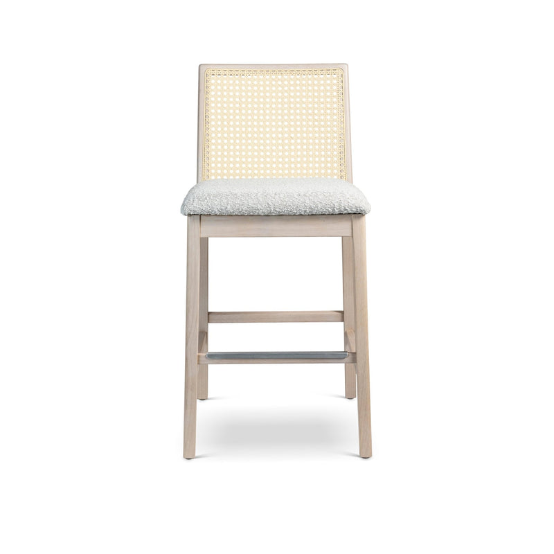Nardia Cane Counter Stool - Urbia Chairs - Crafted Glaze Ebano - HORNE