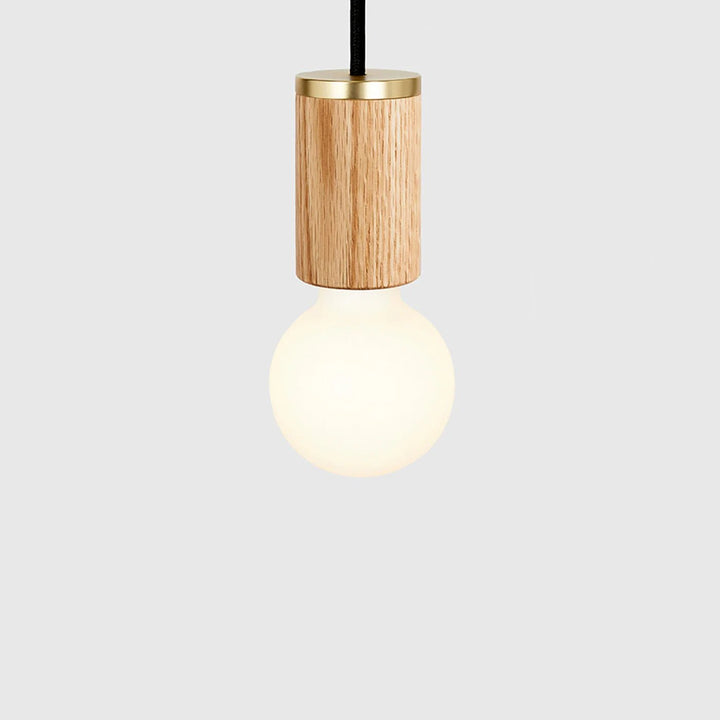 Nine Pendant + Voronoi II - Tala Cluster Pendants - Oak + Voronoi II - HORNE