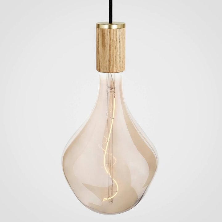 Nine Pendant + Voronoi II - Tala Cluster Pendants - Oak + Voronoi II - HORNE