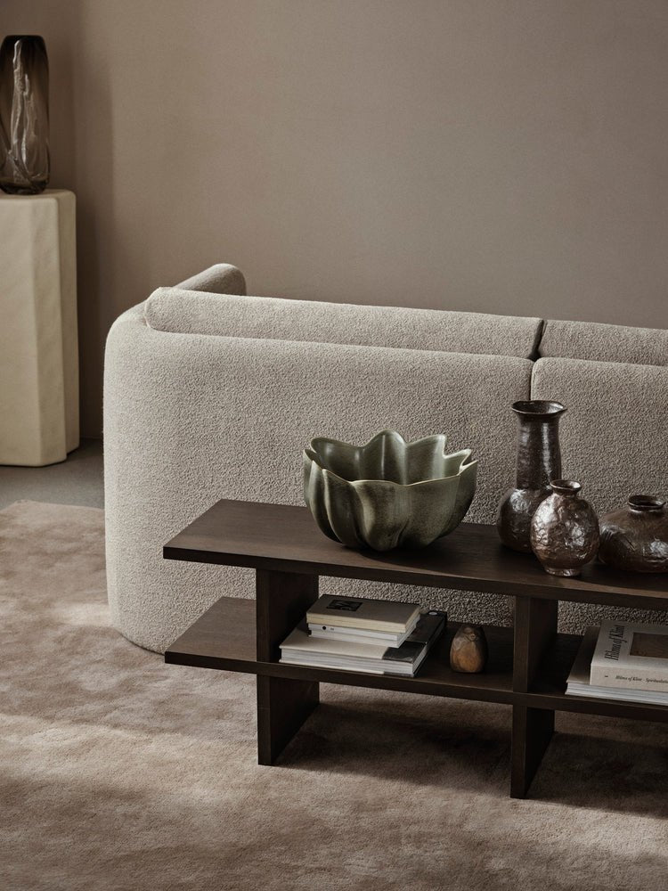 Nium Bowl - Ferm Living Serveware - Small - Dark Sage - HORNE