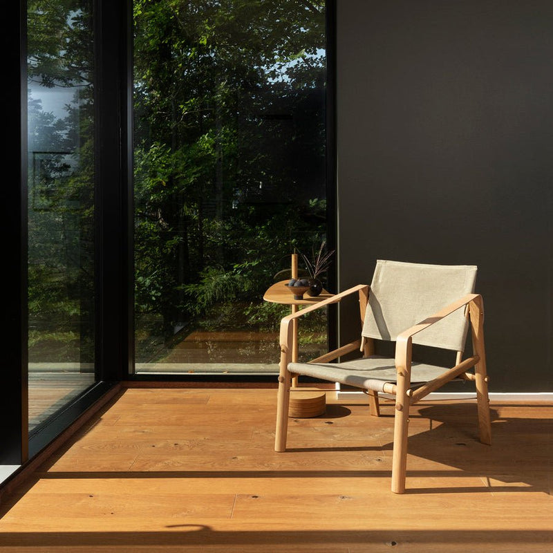 Nomad Chair - Oak, Natural Canvas - by We Do Wood