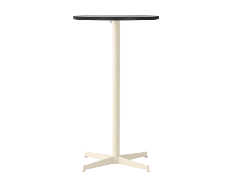 Nook Bar Table - Audo Copenhagen Tables + Desks - Ø24 in - Olive - Estremoz Marble - HORNE