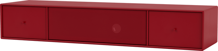 Octave II TV & Sound Bench - Wall Mounted - Montana - Sideboards + Cabinets - Beetroot - HORNE