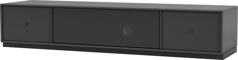 Octave II TV & Sound Bench - With Plinth Base - Montana - Sideboards + Cabinets - Anthracite - 1.2
