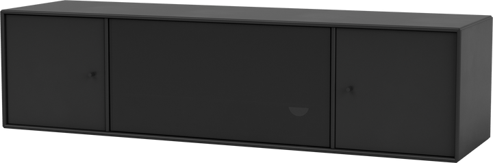 Octave III TV Table - Wall Mounted - Montana - Sideboards + Cabinets - Black - HORNE