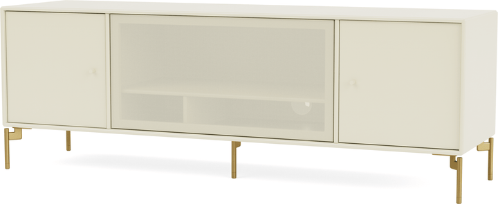 Octave III TV Table - With Legs - Montana - Sideboards + Cabinets - Vanilla - Brass - HORNE