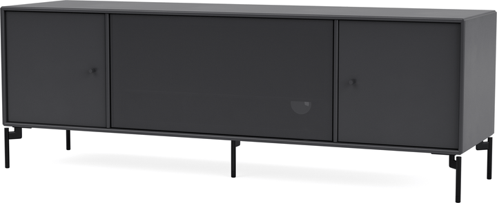 Octave III TV Table - With Legs - Montana - Sideboards + Cabinets - Anthracite - Black - HORNE
