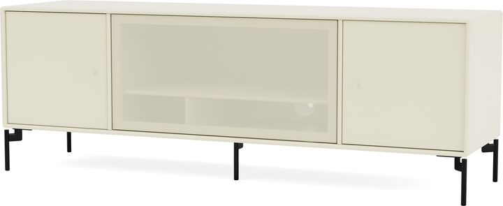 Octave III TV Table - With Legs - Montana - Sideboards + Cabinets - Vanilla - Black - HORNE