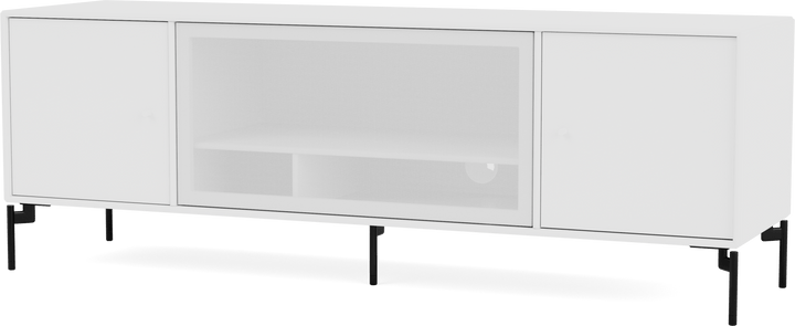 Octave III TV Table - With Legs - Montana - Sideboards + Cabinets - New White - Black - HORNE