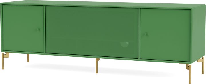 Octave III TV Table - With Legs - Montana - Sideboards + Cabinets - Parsley - Brass - HORNE