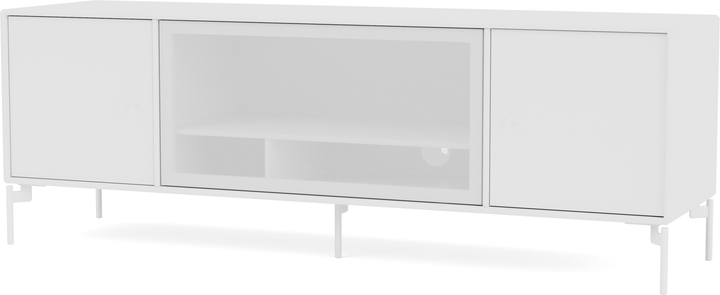Octave III TV Table - With Legs - Montana - Sideboards + Cabinets - New White - Snow - HORNE