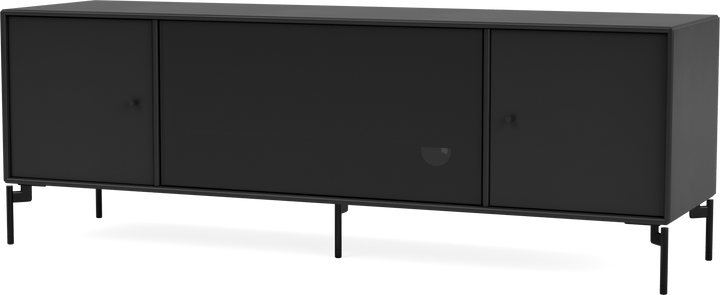 Octave III TV Table - With Legs - Montana - Sideboards + Cabinets - Black - Black - HORNE