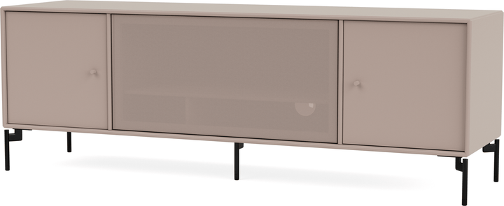 Octave III TV Table - With Legs - Montana - Sideboards + Cabinets - Mushroom - Black - HORNE
