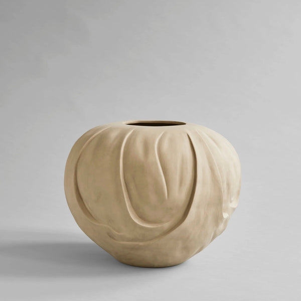 Orimono Vase - 101 Copenhagen Vases - Big - Sand - HORNE