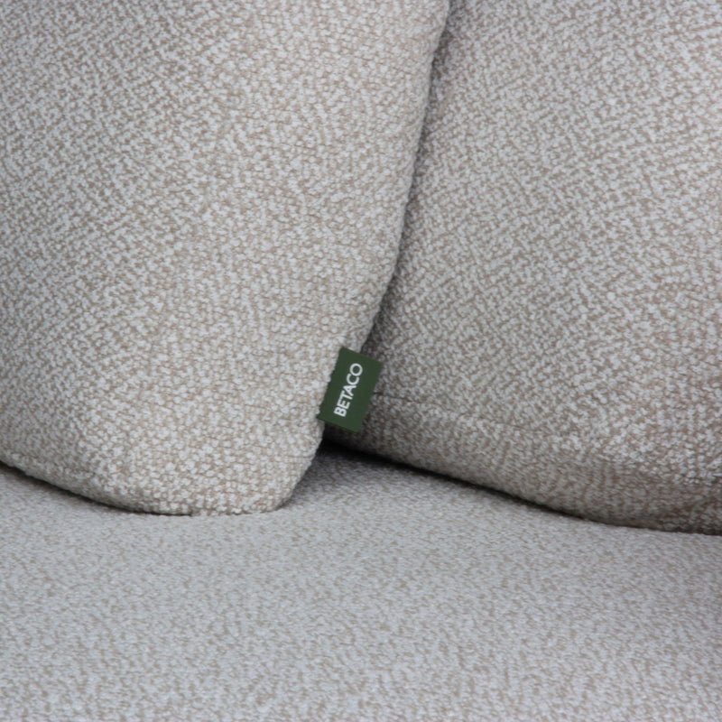 Orosei Modular Sofa - BETACO Sofas - Modular 2-Seater Sofa - Left / Bronze Rope / Teak / Cico 273 - HORNE