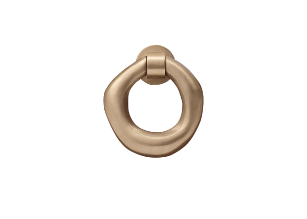Orrith Door Knocker - Brass - Ferm Living Storage + Organization - HORNE