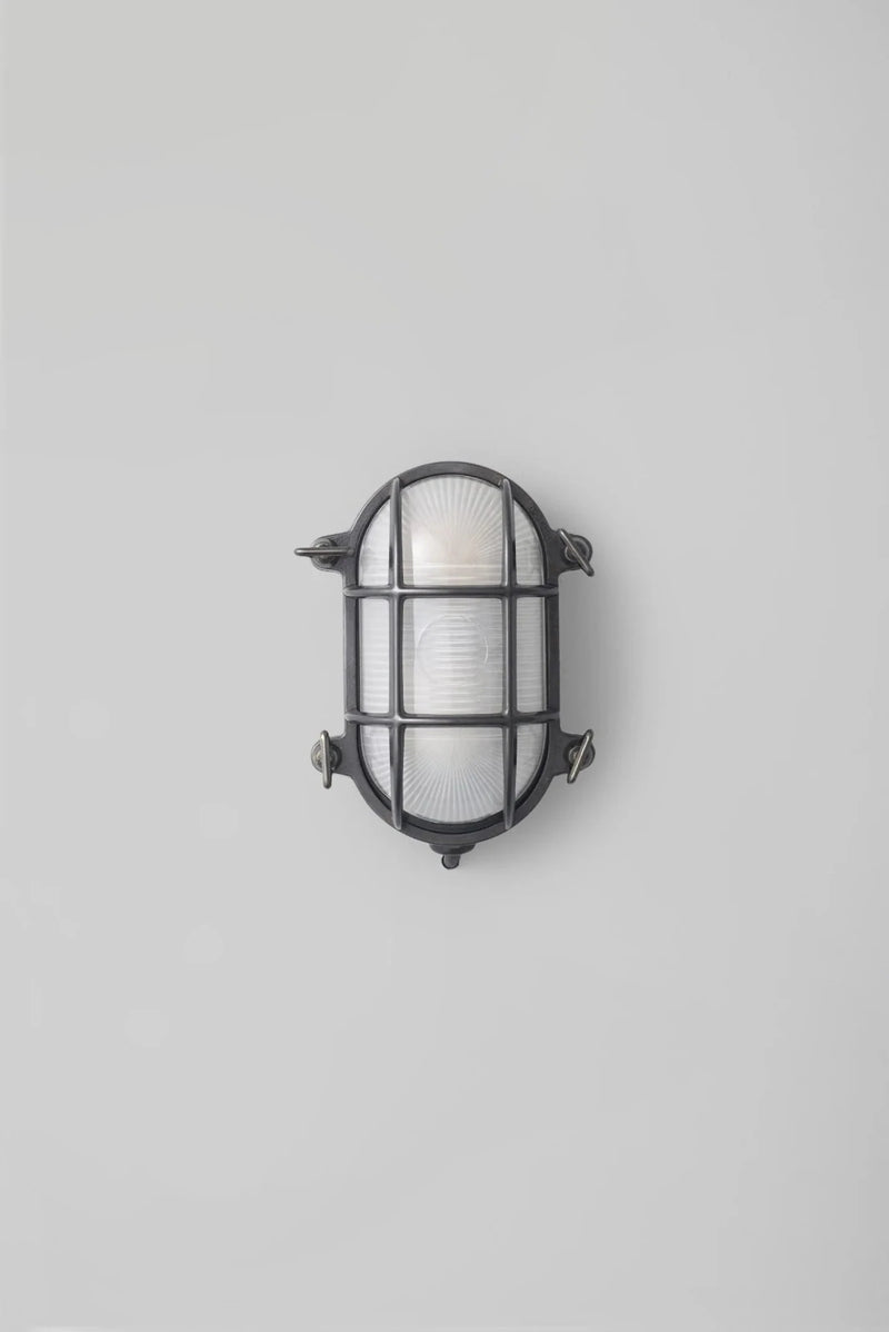 Oval Brass Bulkhead 7036 - Davey Lighting Outdoor Lights - Polished Brass - HORNE