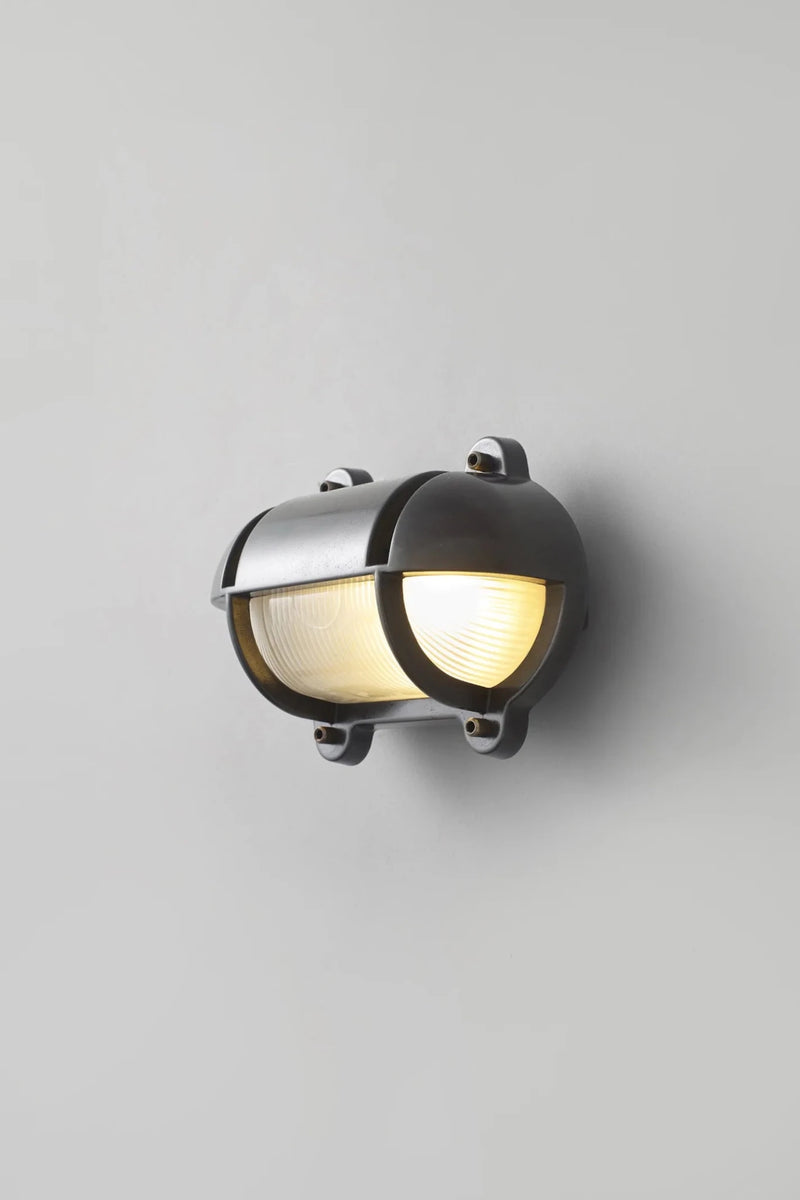 Oval Brass Bulkhead 7436 - Davey Lighting Outdoor Lights - Brass - HORNE