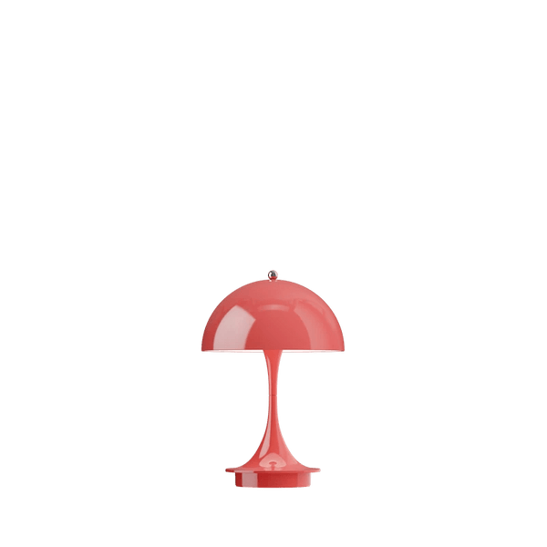 Panthella 160 Portable Table Lamp - Louis Poulsen Table + Task - Coral - HORNE