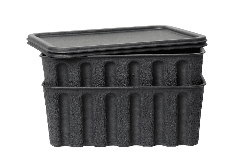 Paper Pulp Box - Large - Set of 2 - Ferm Living Storage + Organization - HORNE