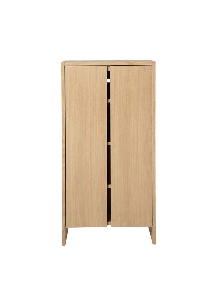 Parcel Hallway Cabinet - H110 - Ferm Living Storage + Organization - Dark Stained Oak - HORNE