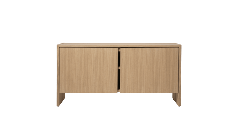 Parcel Hallway Cabinet - H50 - Ferm Living Storage + Organization - Dark Stained Oak - HORNE