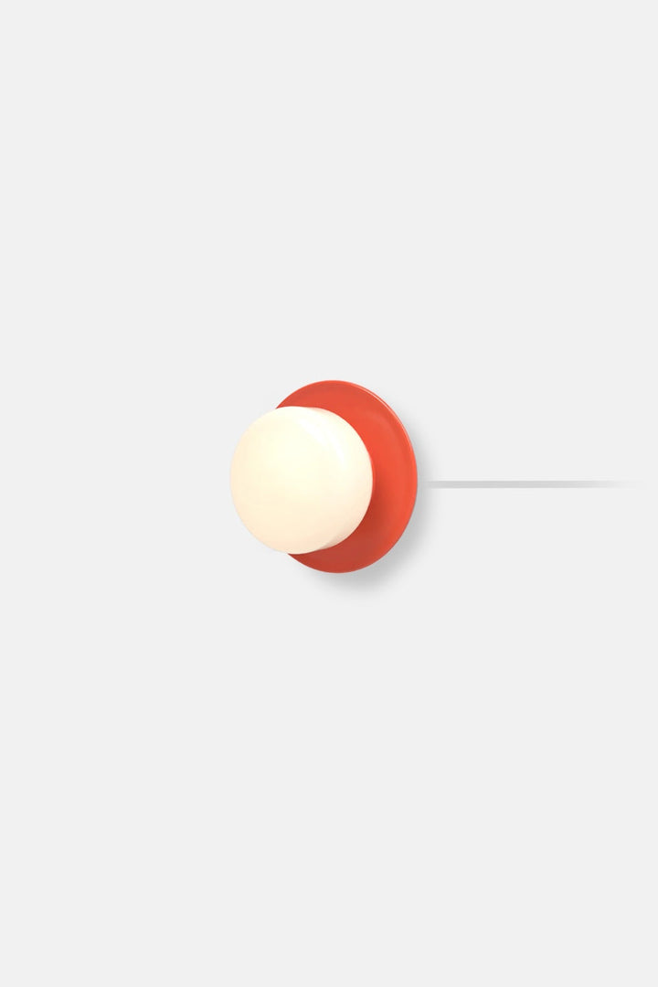 Pastille 1 Disc Corded - Droplet - RBW Lighting - Vermilion - 2700K (warm white) - Corded Plug - in (Back) / 120V Input - HORNE