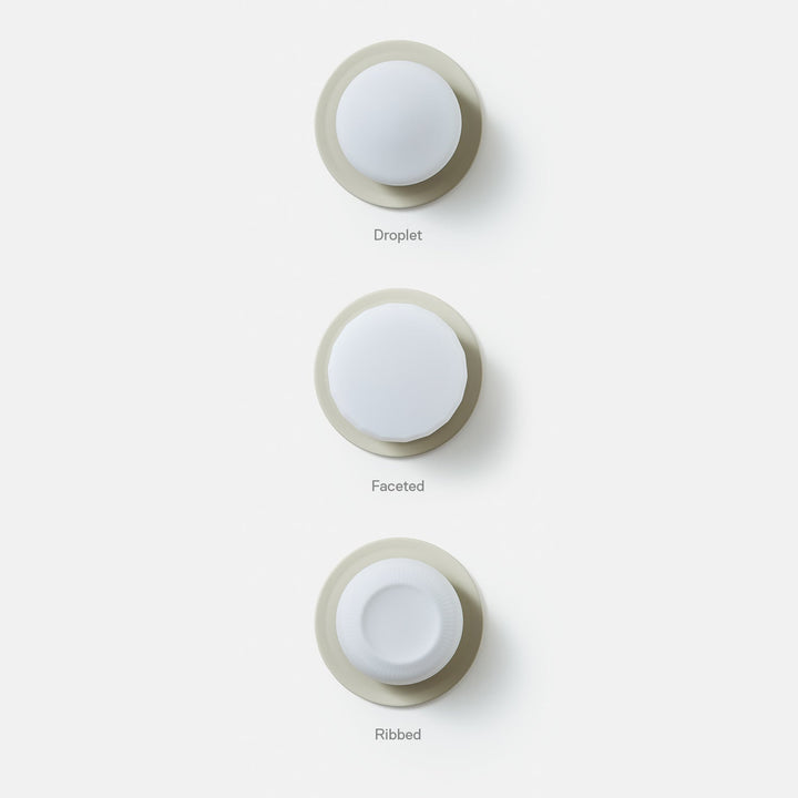 Pastille 1 Disc - Faceted - RBW Lighting - Matte White - 2700K (warm white) - IP 20 - HORNE