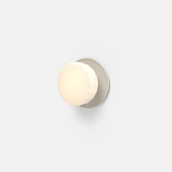 Pastille 1 Disc - Faceted - RBW Lighting - Silk Grey - 2700K (warm white) - IP 20 - HORNE