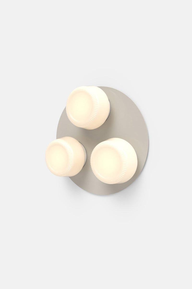 Pastille 3 Cluster - Ribbed - RBW Lighting - Matte White - 2700K (warm white) - IP 20 - HORNE