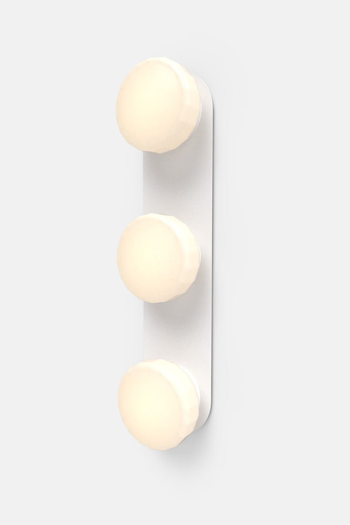 Pastille 3 Vanity - Faceted - RBW Lighting - Matte White - 2700K (warm white) - IP 20 - HORNE