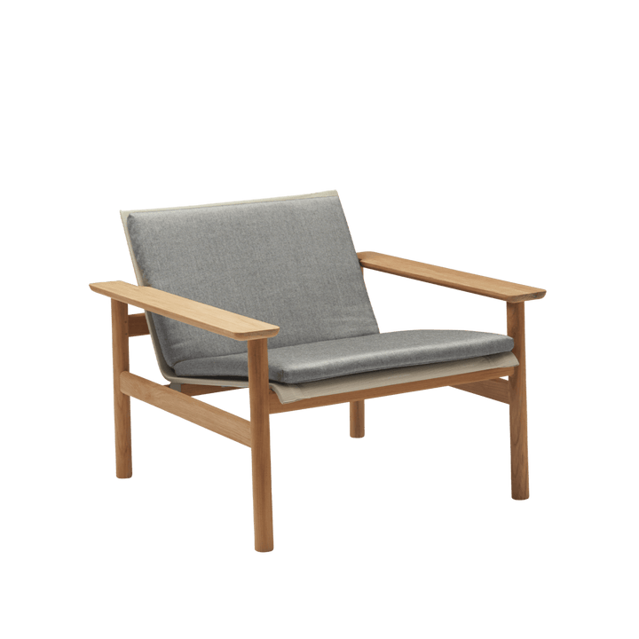 Pelagus Lounge Chair Cushion - Skagerak by Fritz Hansen Outdoor Furniture - Ash - HORNE