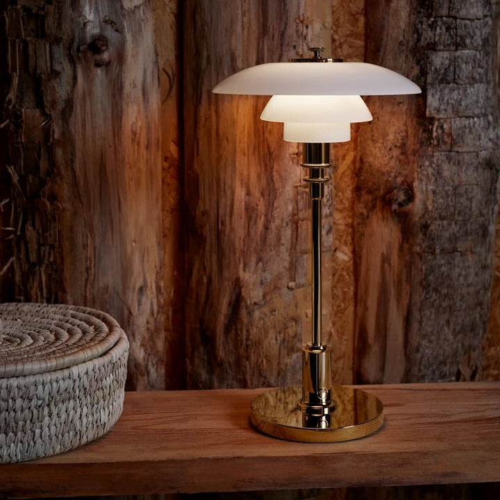 PH 2/1 Portable Lamp - Louis Poulsen Table + Task - High Lustre Chrome - HORNE