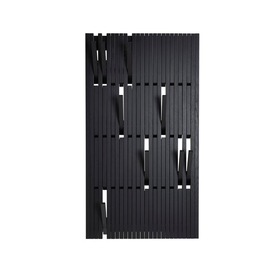 Piano Coat Rack - Per/Use Storage + Organization - Large - Oak Black - HORNE