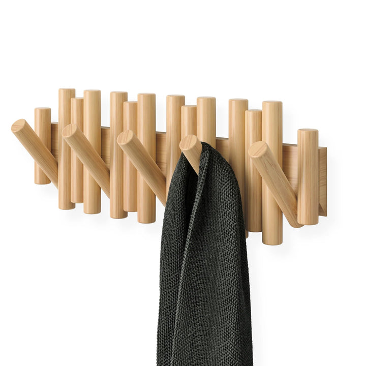 Picket Wall Hook - Umbra Hooks, Racks & Coat Stands - White - 5-Hook - HORNE
