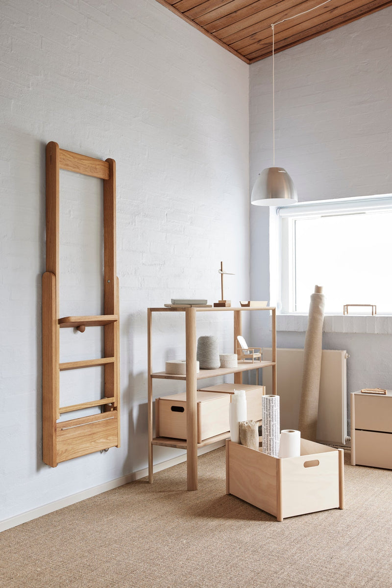 Pillar Storage Box - Form + Refine Storage + Organization - Medium - Beech - HORNE