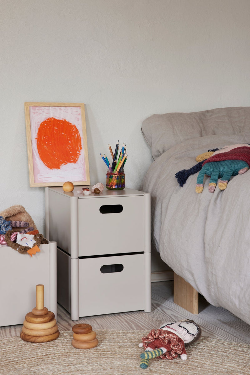 Pillar Storage Box - Form + Refine Storage + Organization - Medium - Beech - HORNE
