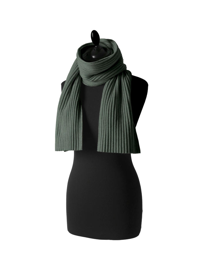 Pleece Scarf - Design House Stockholm - Forest Green - Short - HORNE