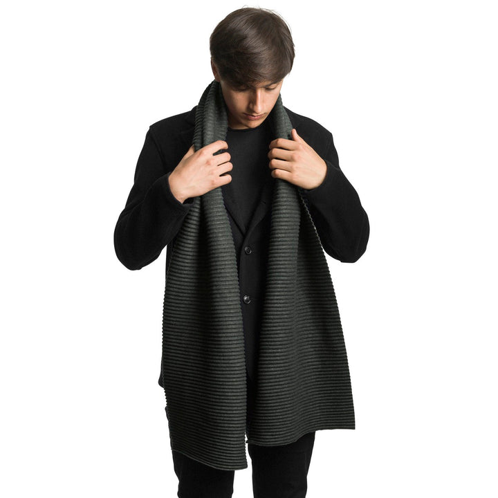 Pleece Scarf - Design House Stockholm - Forest Green - Short - HORNE
