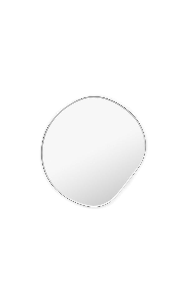 Ferm Living Pond Mirror -  Mirrors - Small - Dark Chrome - HORNE