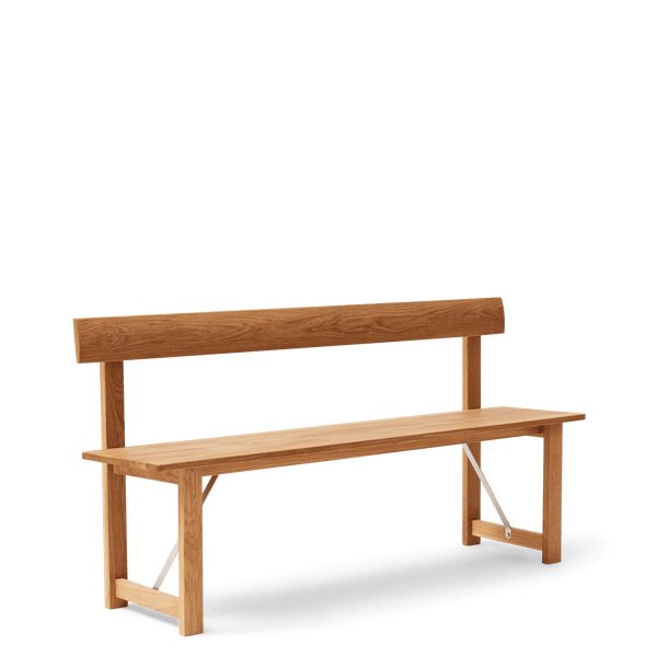 Position Bench 155 - Form + Refine Stools + Benches + Ottomans - Natural Oiled Oak - HORNE
