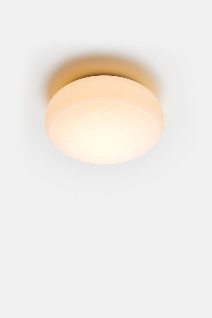 Print Flush Mount - RBW Lighting - Small Globe - Frosted PET - 2700K (warm white) - HORNE