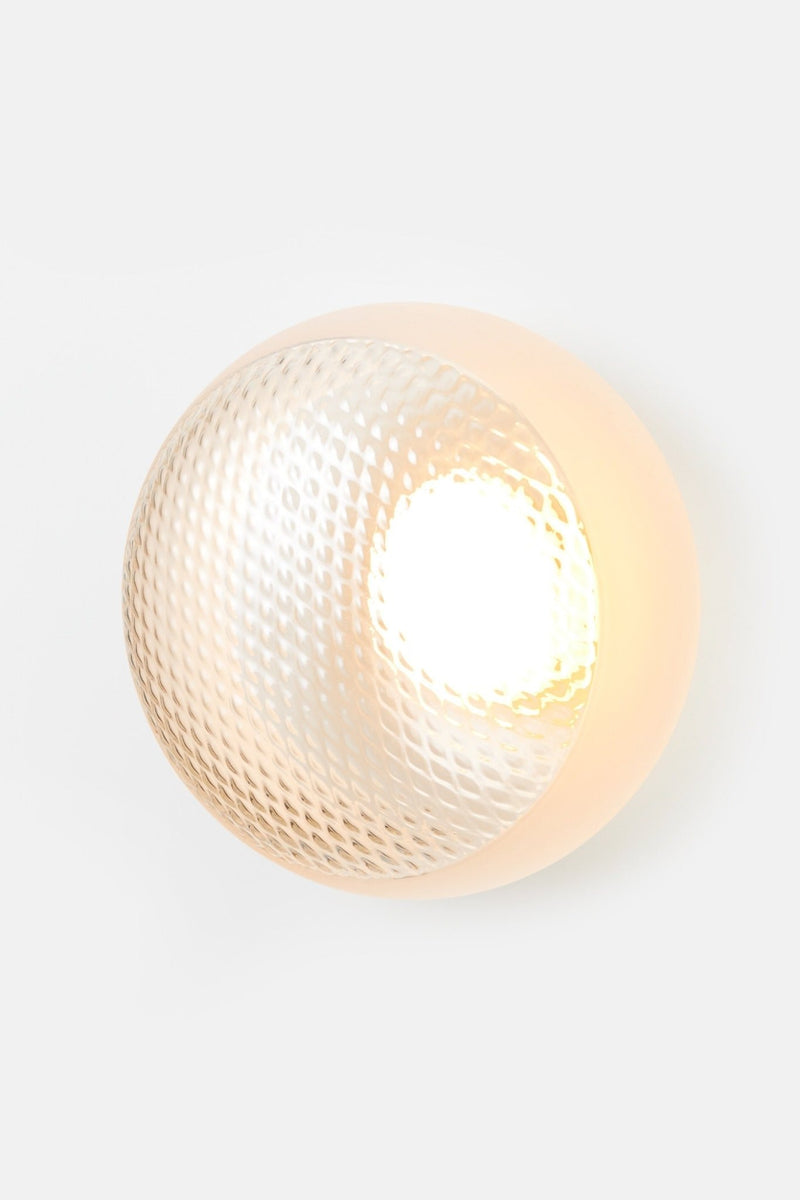 Print Sconce - RBW Lighting - Small Globe - Clear/Frosted Glass - 2700K (warm white) - HORNE