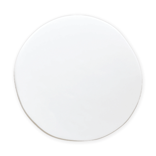 Purist Circle Placemat - Tina Frey Serveware - Large - White - HORNE