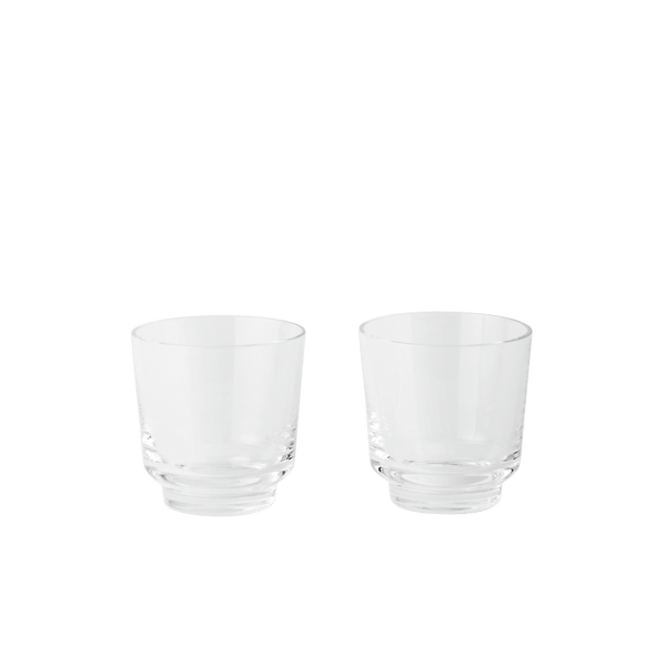 Raise Glasses - Set of 2 - Muuto Glassware - 2O Cl - Clear - HORNE