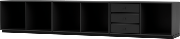 Rest Bench - With Plinth Base - Montana - Sideboards + Cabinets - Black - 1.2" - HORNE